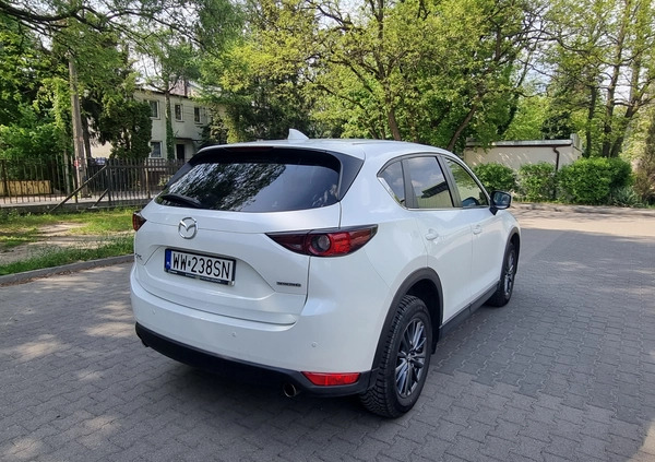 Mazda CX-5 cena 129500 przebieg: 49800, rok produkcji 2020 z Warszawa małe 172